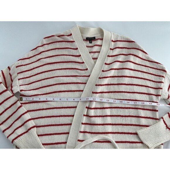 Who What Wear Belted Rest Stripe Cardigan Size XSmall - Picture 7 of 7